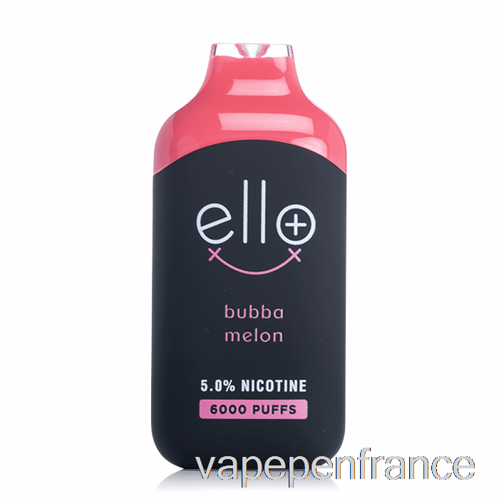 Blvk Ello Plus 6000 Stylo Jetable Bubbamelon Ice Vape